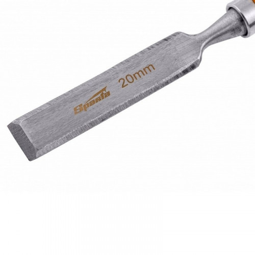 Стамеска прямая деревянная ручка 20мм Sparta 242485