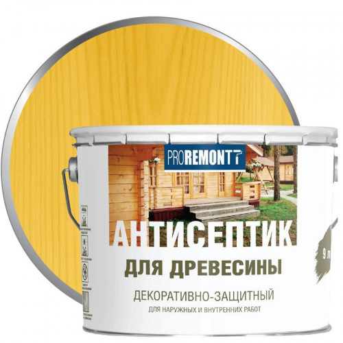 Деревозащитное средство Proremontt Сосна 9л Лакра