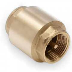 Клапан обратный 1 1/2" с латунным сердечником внутренняя/внутренняя Aqualink 03958