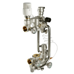 Насосно-смесительный узел с термоголовкой 180мм без наноса Valtec VT.COMBI.0.180