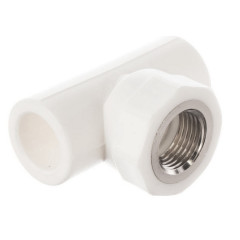 Тройник комбинированный 20х1/2х20 внутренняя резьба Valtec VTp.732.0.02004