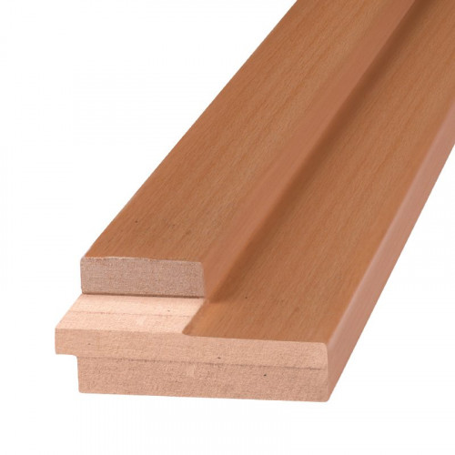 Дверной порог ламинированный 837х70х28 мм миланский орех Олови