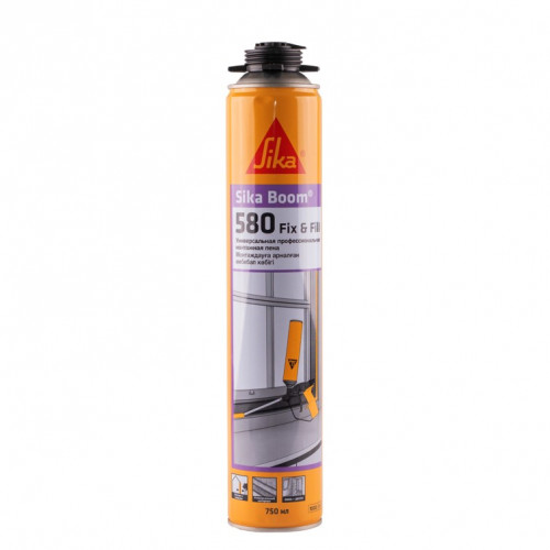 Пена монтажная профессиональная SIKA Boom-580 Fix & Fill 750 мл