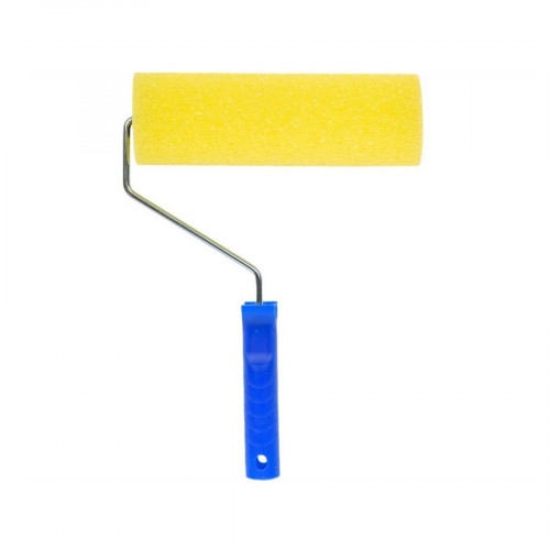 Валик 230мм Поролон структурный грубый 75мм, ось d6мм, Toolberg 0309102