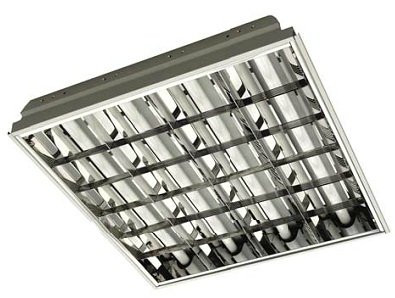 Светильник встраиваемый люминесцентный ЛВО 595х595 (4х18вт) ЭПРА