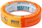 Лента малярная Master Color 24мм x 25м золотистая, термостойкая, УФ защита, 30-6122