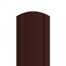 Штакетник 85х1500мм П-образный односторонний RAL 8017 шоколад 0,45 мм
