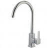 Смеситель для кухни поворотный высокий излив Basis LeMark LM3605C
