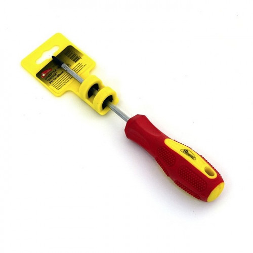 Отвертка крестовая PH1x100мм CR-V, двухкомпонентная рукоятка Driver РемоКолор 33-6-812