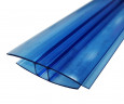 Профиль соединительный неразъемный НР 10мм Синий L=6м, Юг-Ойл-Пласт