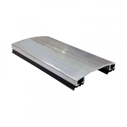 Профиль алюминиевый прижимной Верх (крышка) без уплотнителя, ширина 60 мм, 6 м