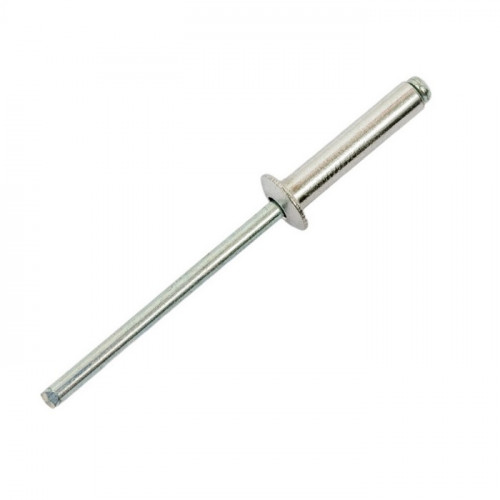 Заклепки вытяжные комбинированные 4,0х21 алюминий/сталь, 500шт