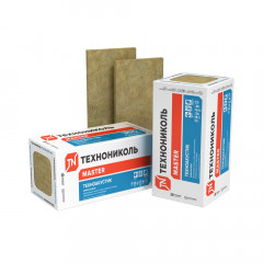 Теплоизоляция ТехноАкустик 45кг/м3 (100*600*1200) 6шт. 4,32м2 (0,432м3), Технониколь
