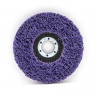 Круг шлифовальный полимерный 125мм коралловый фибровый фиолетовый РемоКолор 37-1-405