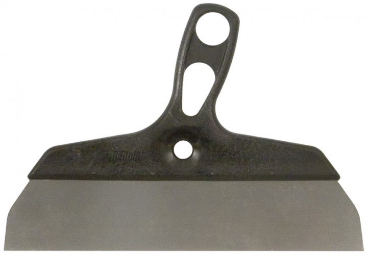 Шпатель фасадный нержавеющий прямой, 150мм Профи