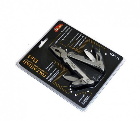 Пассатижи-трансформер 13 в 1, РемоКолор 34-1-013