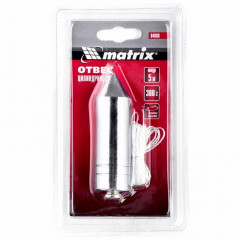 Отвес малярный 300г, длина шнура 5м Цилиндр Matrix 84888