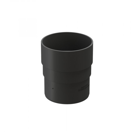 Муфта водосточной трубы Графит Деке PREMIUM