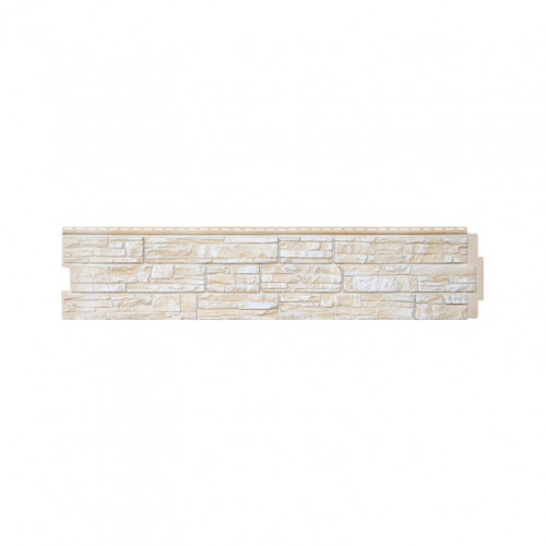 Фасадная панель Крымский Сланец слоновая кость 312х1476мм, Я-Фасад Grand Line