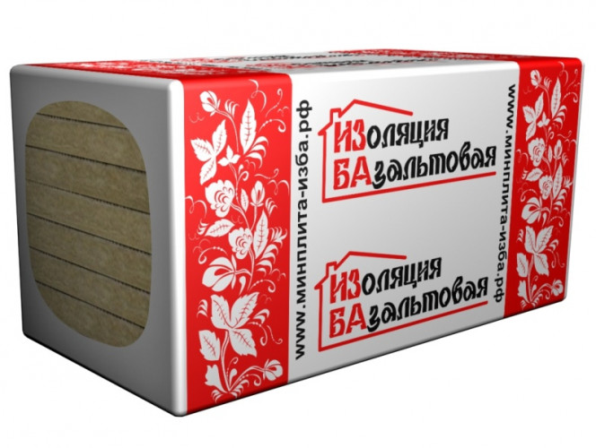 Теплоизоляция Венти 70кг/м3 (50*600*1000) 8шт. 4,8м2 (0,24м3) ИЗБА