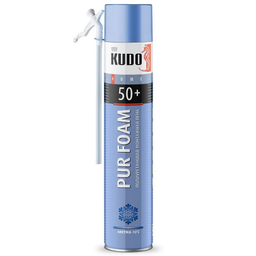 Пена монтажная бытовая зимняя (до -12) Kudo Home 50+ Arktika, 1000мл