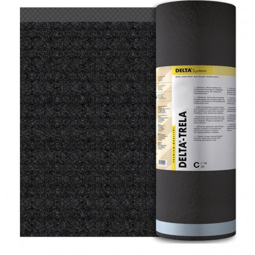 Мембрана диффузионная для фальцевых металлических кровель Delta Trela 1,5х30м, 380г/м2