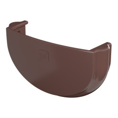 Заглушка желоба ПВХ Коричневый Оптима Технониколь 079456