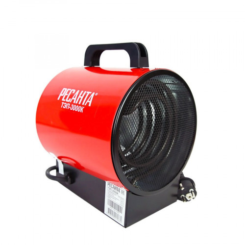 Пушка тепловая электрическая (ТЭН) ТЭП-3000К, 3 кВт, Ресанта 67/1/8