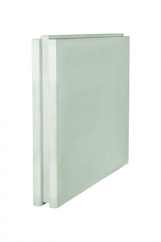 Пазогребневая плита (ПГПВ) Ергач 667х500х100мм полнотелая, гидрофобная