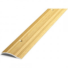 Порожек разноуровневый дуб светлый ПР-02 900*39,4мм, ЛУКА