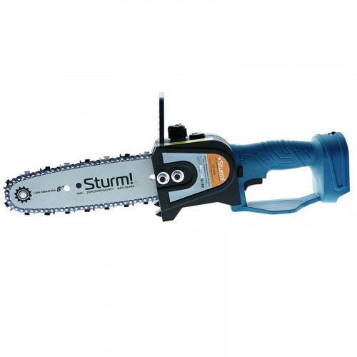 Пила цепная аккумуляторная 1/2", 1.3 мм, 48 звеньев Sturm CSC1808BL