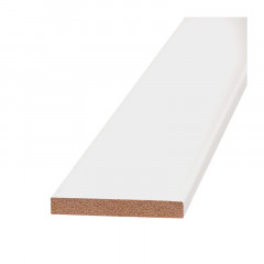 Добор крашеный 100x10x2200мм Белый гладкий Олови