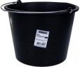 Ведро строительное пластиковое круглое, 12л Бибер