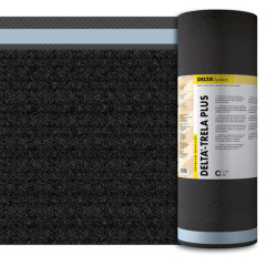 Мембрана диффузионная для фальцевых металлических кровель Delta Trela Plus 1,5х30м, 380г/м2