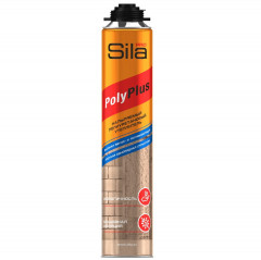 Напыляемый утеплитель полиуретановый Sila Pro POLYPLUS, 850мл