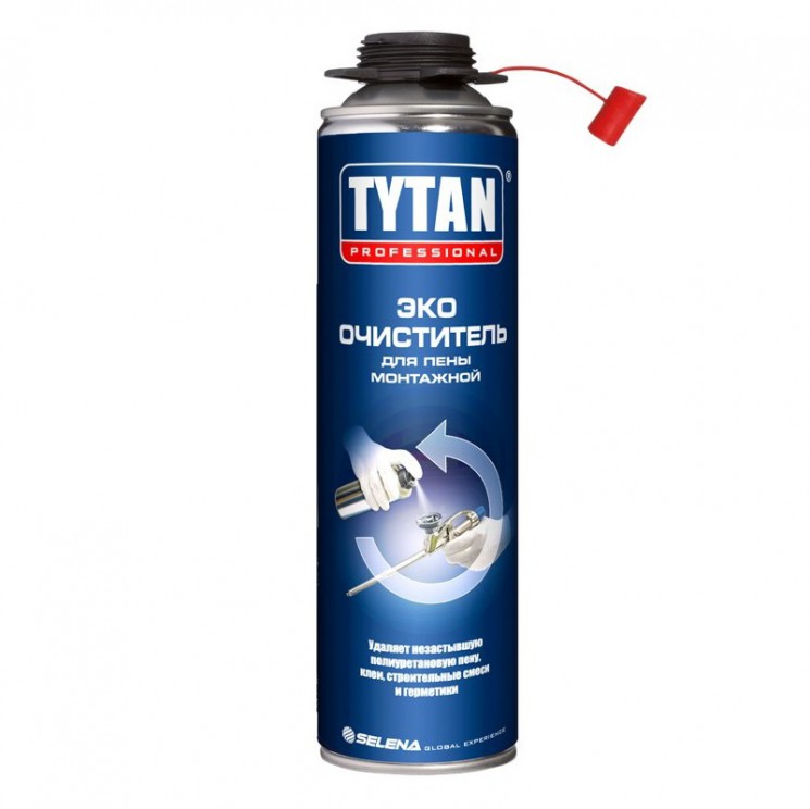 Очиститель монтажной пены Tytan ЕСО (500 мл)