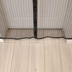 Сетка москитная на дверь с магнитами 0,95х2м, черная Nadzor MSN020MPB