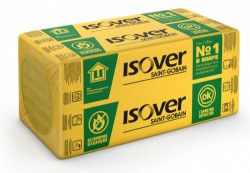 Теплоизоляция ISOVER Лайт (50*600*1200) 8шт. 5,76м2 (0,288м3), 38кг/м3