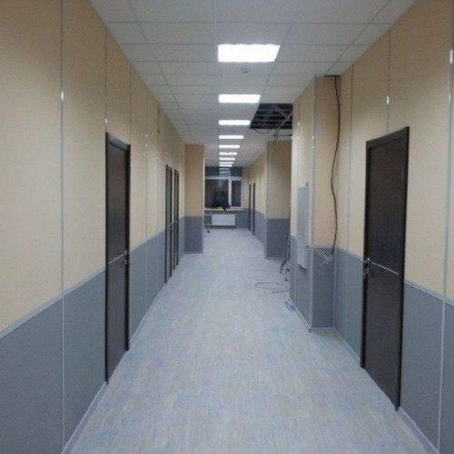 Декоративная негорючая панель СМЛО 12мм с акриловым покрытием 2,44х1,22м, Любой цвет RAL