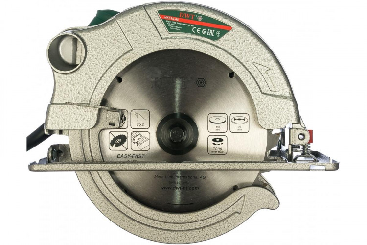 Пила дисковая HKS15-65 DWT