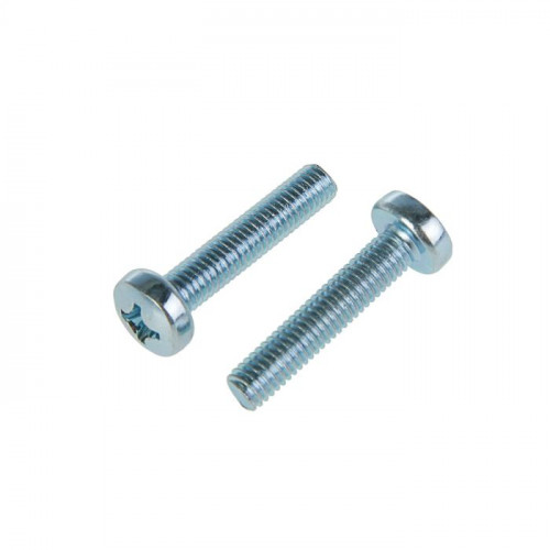 Винт с полукруглой головкой М6х30 DIN7985, 9штук