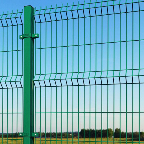 3Д забор сетчатый 1030х2500х4мм зеленый (6005) 200х55мм Light Gardis