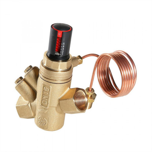 Регулятор перепада давления регулируемый 1/2", 5-50 кПа автоматический Valtec VT.043.G.0401