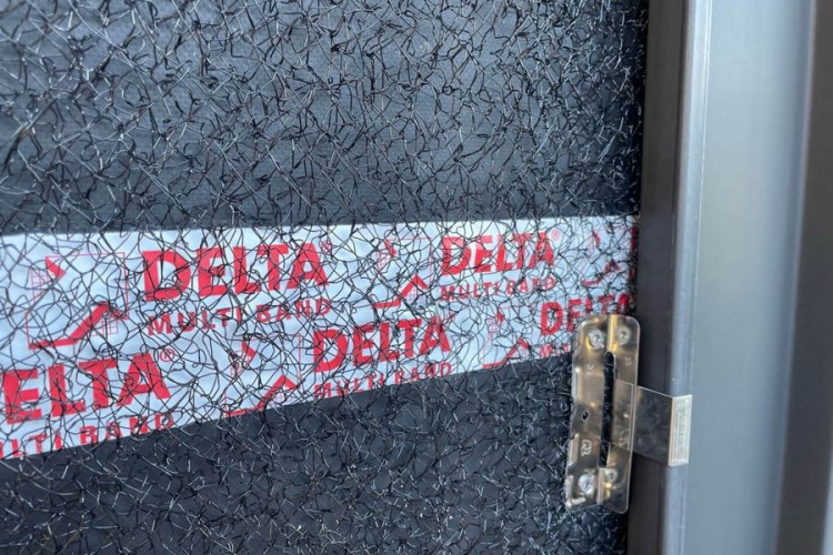 Объёмная структурированная прослойка для фальцевых кровель DELTA ENKA VENT без пленочной основы, 50м