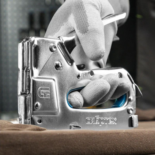 Степлер скобозабивной металлический тип 53 4-14мм Сибртех 40101