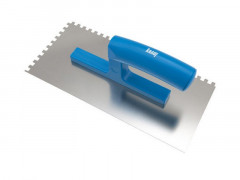 Гладилка (кельма) нержавеющая зубчатая 6мм, 130х280мм Knauf 663196