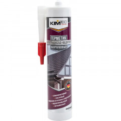 Герметик каучуковый KIM TEC прозрачный, 310 мл