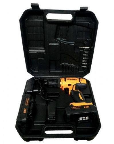 Дрель-шуруповерт аккумуляторная ДА-24Л-2К Вихрь 72/14/18