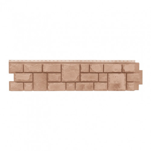 Фасадная панель Екатеринский камень янтарь 294х1322мм, Я-Фасад Grand Line