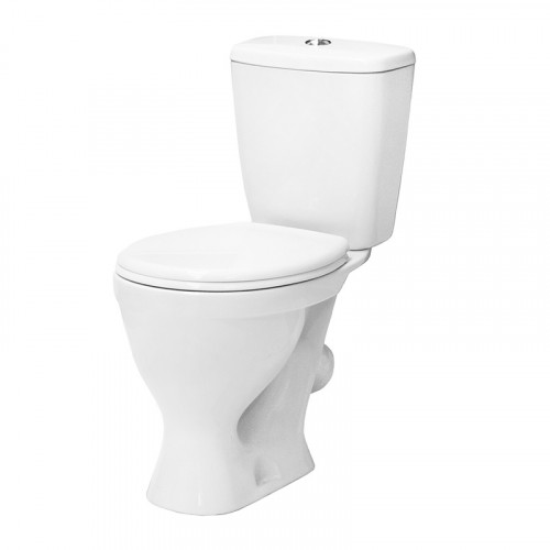 Унитаз-компакт Эталон стандарт 615x360x760мм, косой выпуск SANITA